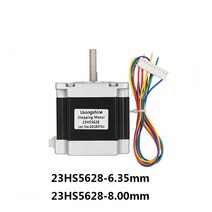 세루 모터 농기계 중장비 부품 소형 스타터 nema23 23hs5628 4 리드, 23hs5628-6.35mm