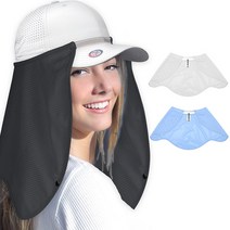 스타리프 CS1 캡선가드 햇빛가리개 3개, 블랙+화이트+블루