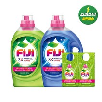 피지 3X 파워젤 용기 2.7L 오리지널 1개 + 프레쉬 1개 + 300ML x 2 리필, 단품