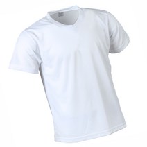 여름 작업복 상의 쿨링 티셔츠 반팔 브이넥 L~5XL 주머니없음