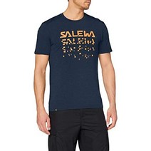 Salewa puez hybrid 2 dry short-sleeved t-shirt men blue 2022 short-sleeved shirt