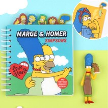 심슨 캐릭터 인덱스 PP노트 심슨디즈니 심슨심슨노트PP노트스프링노트pp스프링노트캐릭터노트, B타입_BART LISA