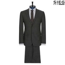 [RECYCLE] 소프트핏 브라운 멜란지 슈트 (PCJAB2029_PCPAB2229)