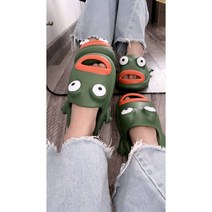 [항공배송] 이찬혁 개구리 슬리퍼 로퍼 나혼자산다 나혼산 남녀공용 사무실 실내화 발편한