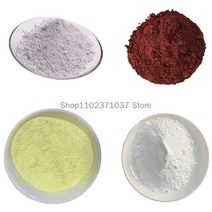 고순도 나노 이산화규소 분말 이산화지르코늄 ZrO2 산화철 Fe2O3 삼산화비스무트 Bi2O3, 1000Gram+Zirconium dioxide