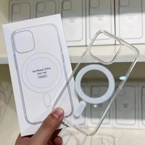 아이폰 호환 맥세이프 충전기 투명 마그네틱 무선 충전 프로 맥스 미니 맥 세이프, 35.For iPhone SE2022 - With Pa