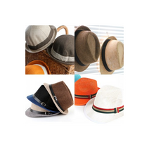 페도라 여름 모자 왕골 바캉스 징