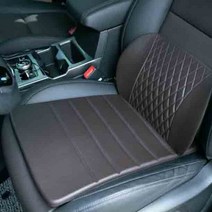 파파폼즈 자동차 허리쿠션 등받이 밀리지않는 우레탄, 다이아몬드블랙빈