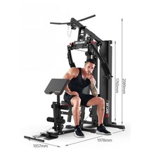 해머스트렝스머신 렛풀 랫풀 다운 홈짐 세트 8, F.2인용스테이션[위층+설치패키지포함]