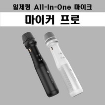 강의용 스피커 일체형 포터블 무선 올인원 프로 마이크 화이트 색상, black(블랙)