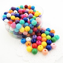원형 칼라 아크릴 구슬 8mm 10mm 14mm 20mm, 아크릴구슬 8mm(230개)