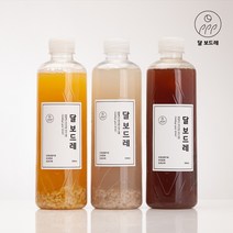 달보드레 전통식혜 무첨가물 무보존료 100% 수제식혜 1개+호박식혜 1개+수정과 1개 (500ml X 3개)