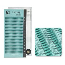 블레스 리프팅볼륨래쉬 3D(W래쉬) 러시안볼륨래쉬 속눈썹연장재료 닭발래쉬, 1개, 컬종류-C컬/컬굵기-0.07/컬길이-11mm