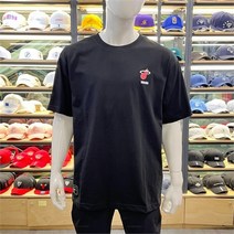 NBA NC11 스몰팀로고 반팔 티셔츠 BK N212TS814P