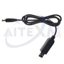 USB 전원 부스트 라인 DC 5V To DV 9V / 12V 스텝 업 모듈 1M USB 컨버터 어댑터 케이블 Arduino WIFI 용 2, 03 12V