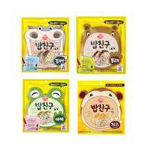 오뚜기 밥친구 4개(야채+불고기+치즈+김자반), 4개