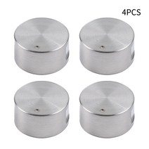 가스버너 스토브 수리 부속 4pcs 로타리 스위치 알루미늄 합금 둥근 손잡이 가스 쿡탑 주방 액세서리 38*19, 한개옵션1, 한개옵션0
