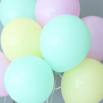 (주)파티해 천장장식 마카롱풍선(헬륨효과)세트-코튼캔디