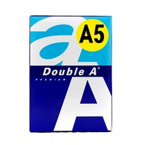 더블에이 복사용지 A5 80g 1권 두툼한500매 A4용지아님 재단품 다양한활용 메모 주문서 펜글씨연습