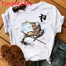 아바타 물의길 피규어 용품 아바타 The Last Airbender T 셔츠 여성 Appa Tshirt Funny atar Graphic Te, 05 87181_07 XXL