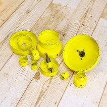 목공용 홀쏘 보링비트 13종세트 목재 홀캇타 아바