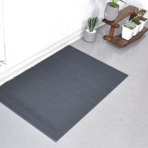 업소용 공중화장실 식당 출입구 조립식 물빠짐 PVC 발매트 카페발매트 실외발매트, 그린