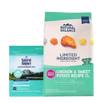 내추럴발란스 LID 닭고기 & 고구마 도그 포뮬라 1.1kg (구 1.36kg) 강아지 사료, 단품