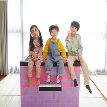 상상블럭 빅블럭 시즌2 아이들 장난감 54개 세트 교육완구, A세트(핑크 블랙)