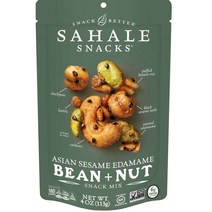 사할리스낵스 빈 + 넛 스낵 믹스 아시안 세서미 에다마메, 1개, 113g