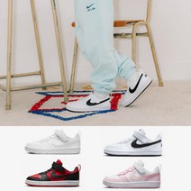 나이키 키즈 어린이 운동화 신발 코트 버로우 리크래프트 아동 베이비 초등학생 국내정품 국내배송 210 220 찍찍이