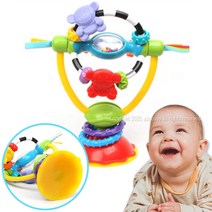 흡착식 딸랑이 5개월 아기 장난감 아기돌 백일 완구, 본문참조
