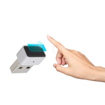 Coms USB 지문 인식기 PC 파일 보안 암호화 WT736