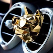 센트몬스터 고양이 차량용 방향제 고급 디퓨져 킬러캣, Rose Gold, Gardenia, 1개