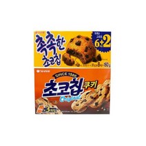오리온 왕꿈틀이 42.5g X 6봉지 3, 오리온 초코칩쿠키 192g + 촉촉한 초코칩 160g