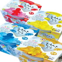 도너랜드 4000 천사점토 30g 벌크 칼라 찰흙 클레이, 하양색