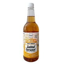 스키니푸드 Skinny Food Co. Salted Caramel Coffee Syrup 영국 코스트코 솔티드 카라멜 커피 시럽 1L, 1팩