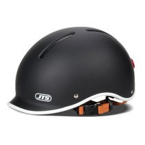 자전거안전모 자전거고글헬멧 킥보드헬멧 LED charging taillight leisure electric bicycle safety helmet mountain road cyc, Black+55-61cm