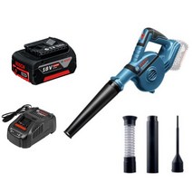 BOSCH 보쉬 18V 충전송풍기 GBL18V-120-배터리 5.0Ah 충전브로워 무선부로와 충전배풍기 무선송풍기 무선브로워 무선청소기 보쉬청소기, 1개