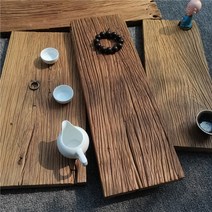 풍화나무 오래된 느릅 문 패널 우드슬랩 식탁 고재 상판 원목 테이블, 차림새, 다른 구조, 번호306