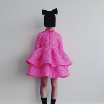 [캐롤라인보스만] 패딩원피스 MAT NEON PINK 4000A_515A_30