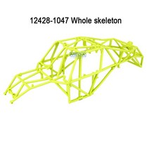 WLtoys 12427 RC 자동차 예비 부품 12428-0049/0050/0051/0052 롤 케이지 좌우 그룹 원피스 스켈레톤 어셈, 05 1047