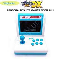 오락실 판도라박스 가정용 옛날 레트로 x 엑스박스 월광보합 철권 10 인치 판도라 박스 DX 3000 in 1 미니, 03 EU PLUG