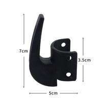 전동킥보드부품 전동킥보드배터리 캐리어 태클 야외 스쿠터 필요한 액세서리 후면 훅 NINEBOT MAX G30 용 전기 스케이트 보드 보관, 02 Black