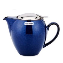 제로재팬 티포트 라운드 580ml 진스블루 도자기티팟 C/G-생활/수납_종합+DSsn221739EA, DS 본상품선택