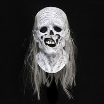 제이슨 Voorhees 마스크 프레디 크루거 공포 영화 무서운 라텍스 할로윈 금요일의 의상 블러디 후드, [02] Black