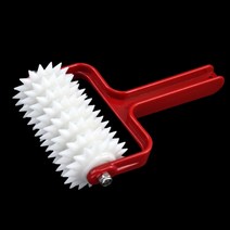 피자 롤러기 도우 파이 쿠키 구멍 스파이크 펀칭, 1개