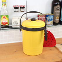 음식물 수거통 (2L) 음식쓰레기통 가정 원룸 자취생 물빠짐 잔반통, 상세페이지 참조, 상세페이지 참조