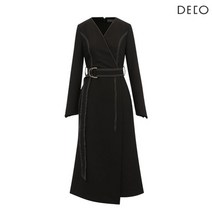 데코 머에이드 벨트 원피스 DCOWB3901WBK