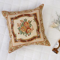 [아씨원단] 컷트지) 에스닉 풍 샤- 조직 엔틱 쿠션 방석 컷트지 57cm * 47cm Z20