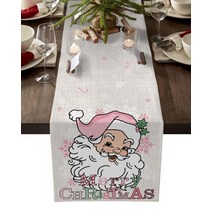 크리스마스 유칼립투스 전나무 나무 로빈 홈 장식 테이블 웨딩 주방 러너, 2.33 x 178cm+LXM13037